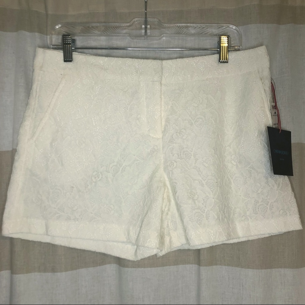 Cynthia Rowley Lace Shorts